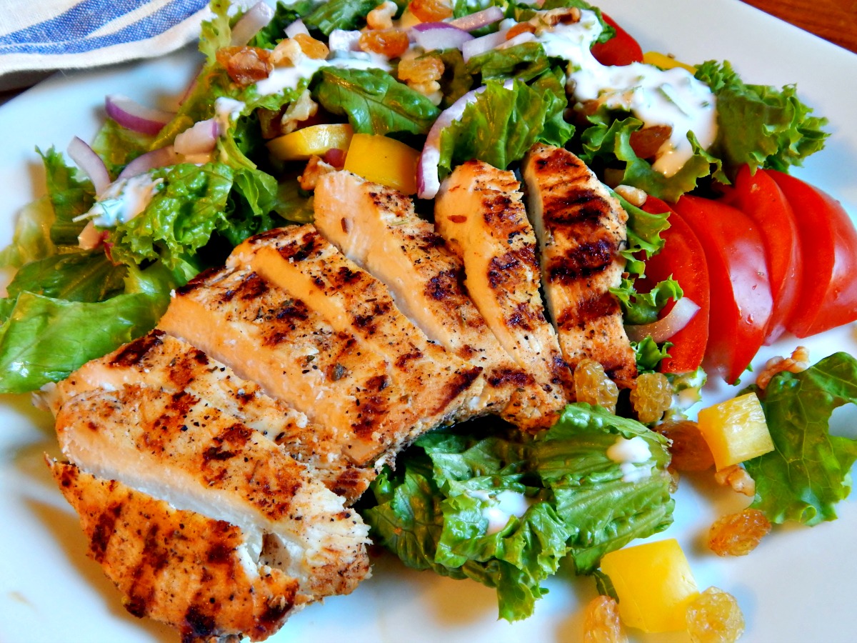 Mediterranean Chicken Salad – The Muscle Cook